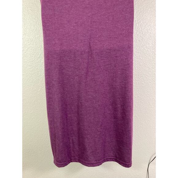 SHEIN Women's Purple Short Sleeve T-Shirt Dress Knee Length Casual Size L - Picture 9 of 9